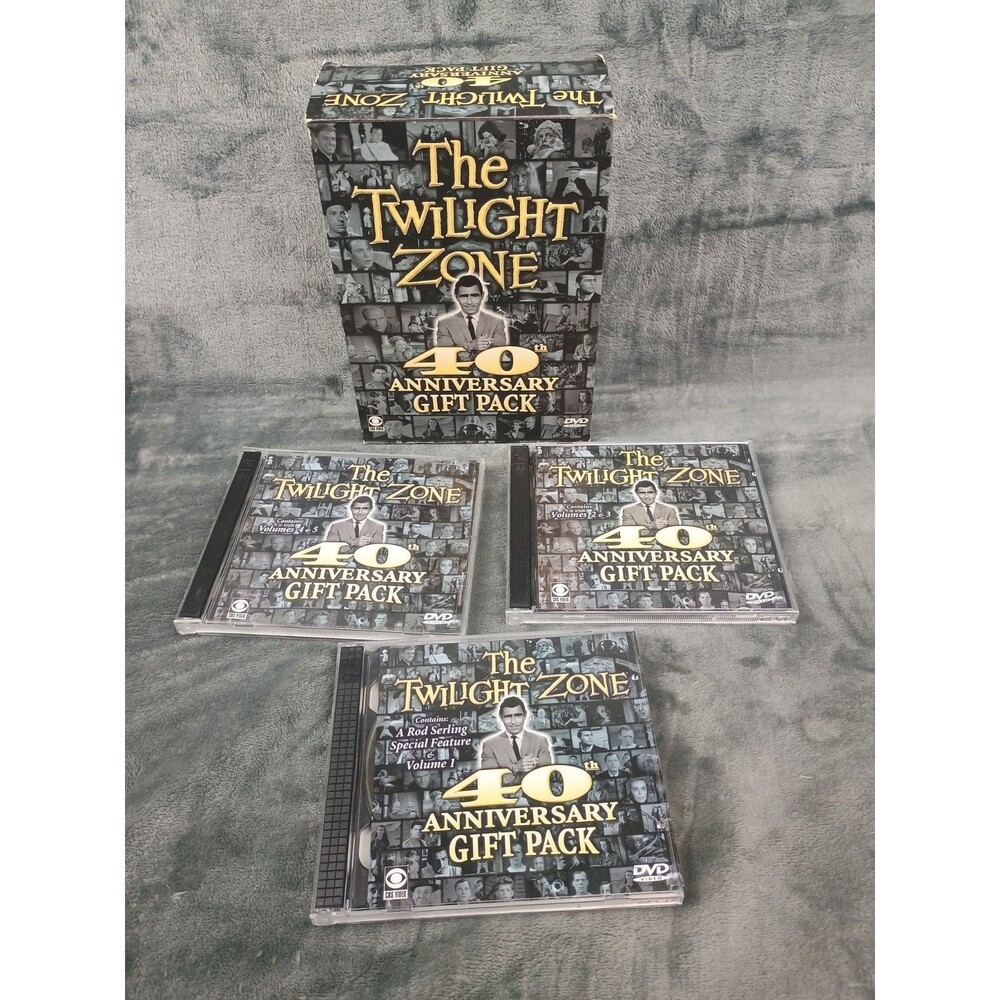 THE TWILIGHT ZONE 40th Anniversary Gift Pack 6 disc DVD SET with box